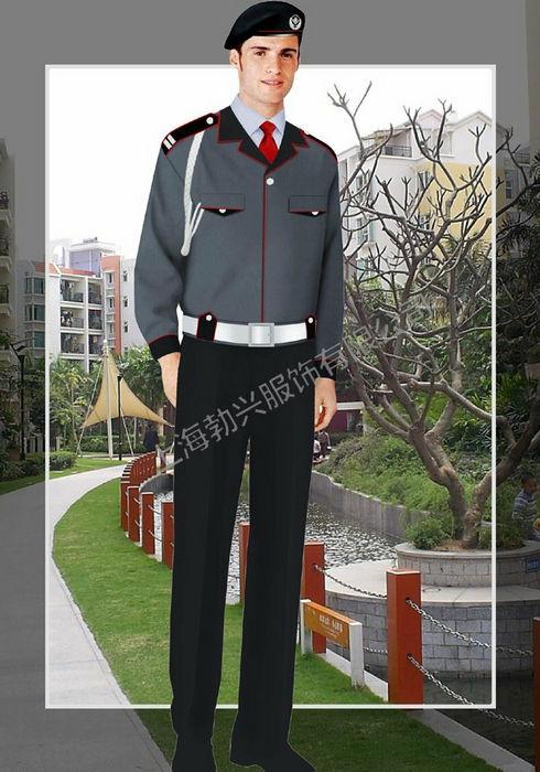 保安服装上海制服定做/上海工作服制服定制批发/制服图片