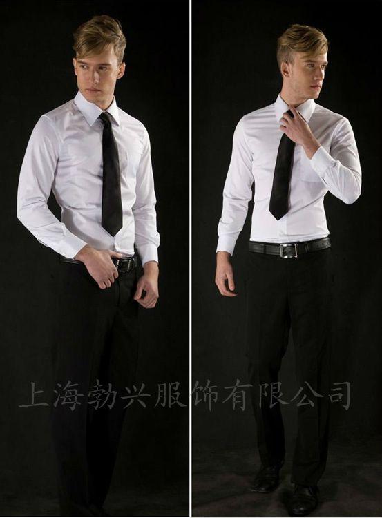 上海衬衫厂/定制纯白色衬衫/长袖衬衫定做