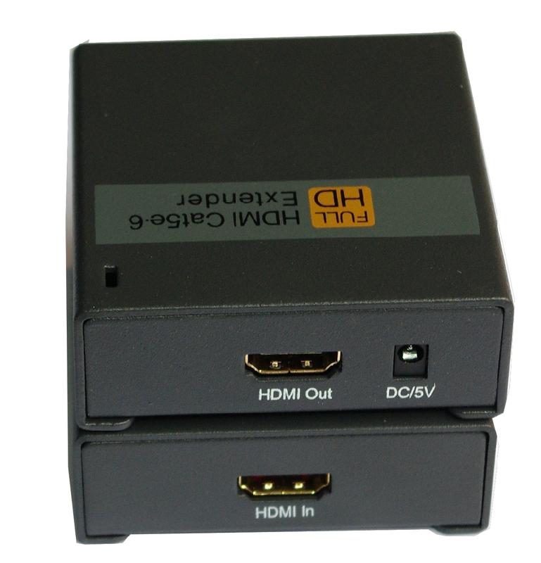 供应HDMI延长器55M RJ45接口 单网线口