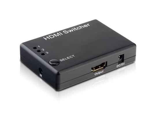 供应新的HDMI切换器3X1支持1080P