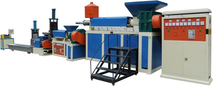 大型三阶式纸厂纸浆料造粒机组批发