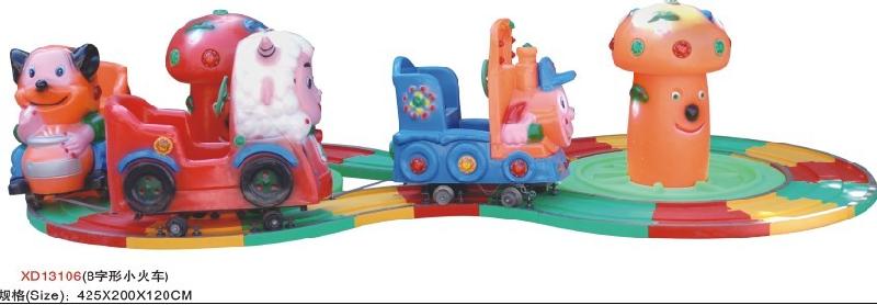 供应轨道小火车，儿童蹦极床，机器人拉车，毛绒动物玩具车。