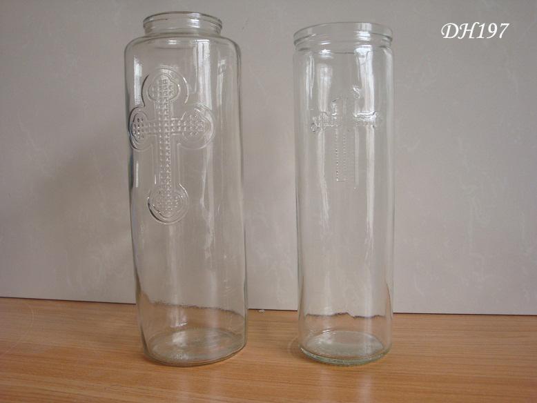 供应饮料瓶厂家生产玻璃烛台