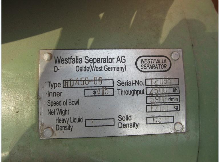 供应 Westfalia Separator AG图片