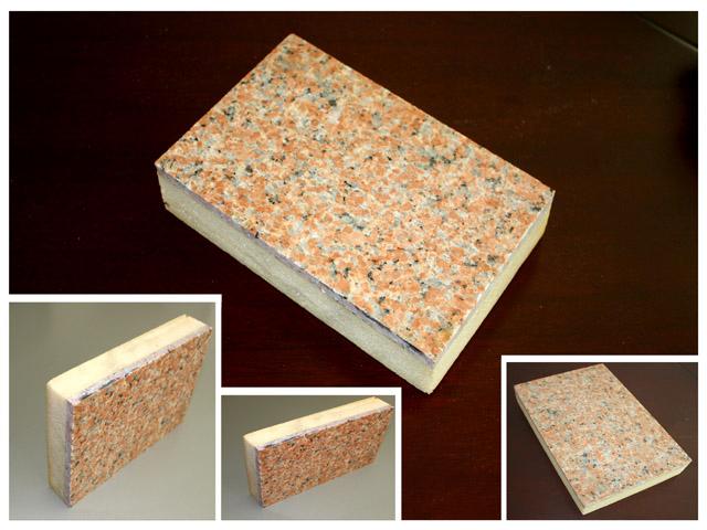 供应聚氨酯保温装饰一体化板大理石