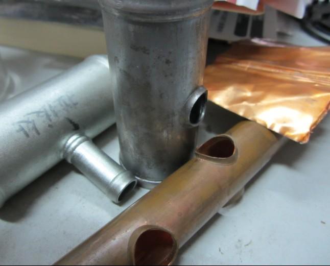 供应铜管气动冲孔机、铜管自动开孔机、铜管冲孔翻边机、太阳能铜管扩孔机
