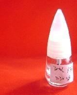 3毫升透明指甲油瓶配白色盖子批发