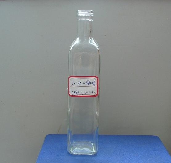 供应方形麻油玻璃瓶