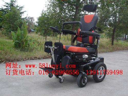 上海威之群1035电动多功能站立轮椅(站立、升降、抬腿、后躺)