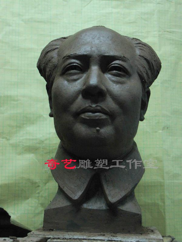 供应毛泽东伟人肖像雕塑图片