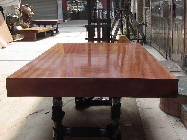 缅甸老挝花梨红花梨木大板办公桌批发