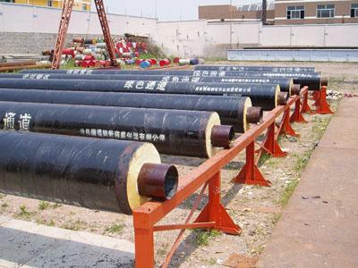 供应地埋式蒸汽钢套钢保温钢管一级保温钢管