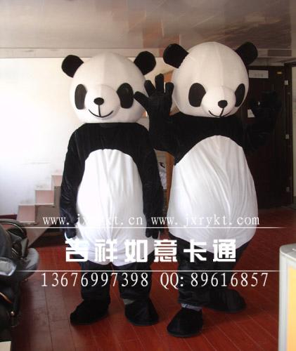 供应大熊猫卡通人偶服装玩偶服装卡通服