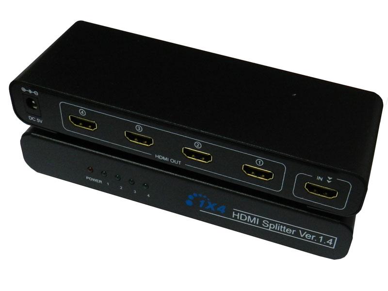 供应高清HDMI分配器，HDMI高清分配器，HDMI分配器生产 深圳厂家HDMI分配器支持4K图片