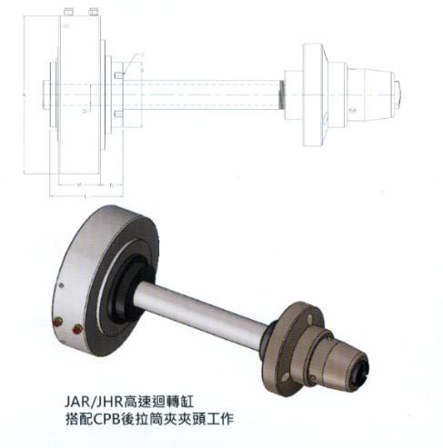最新上市回转缸JAR-36C高速气压回转缸-2012Q1卡盘专用