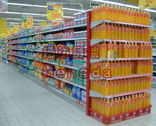 供应塘沽超市货架，天津超市货架，便利店货架图片