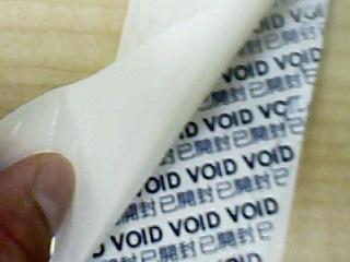 供应VOID防揭标签