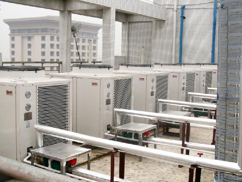 供应上海德能空气源中央热水器上海宾馆热水工程上海空气能热水系统