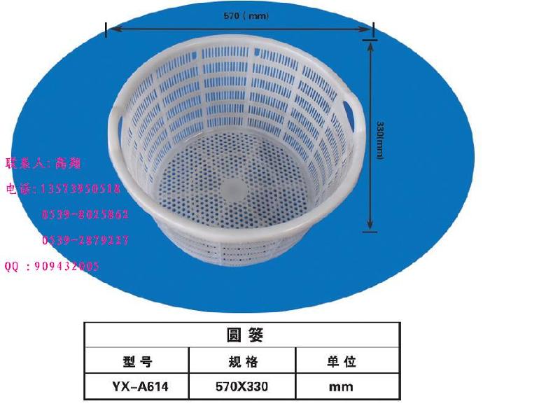 厂家直销塑料圆筐批发