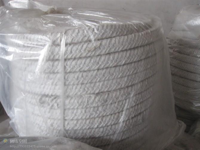 供应陶瓷绳陶瓷纤维方绳陶瓷纤维扭绳陶瓷纤维圆编绳