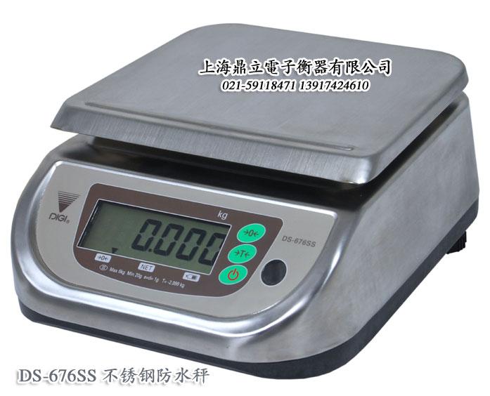 供应日本寺冈DS-678SS不锈钢防水电子秤 上海防水电子秤图片