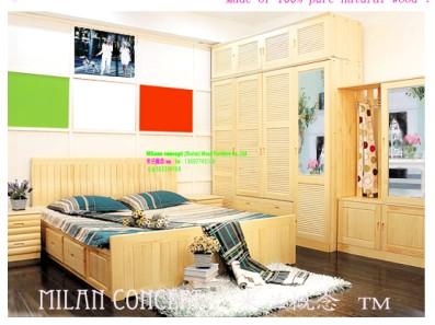 供应广州实木家具工厂订做实木床和衣柜儿童床各类实木家具