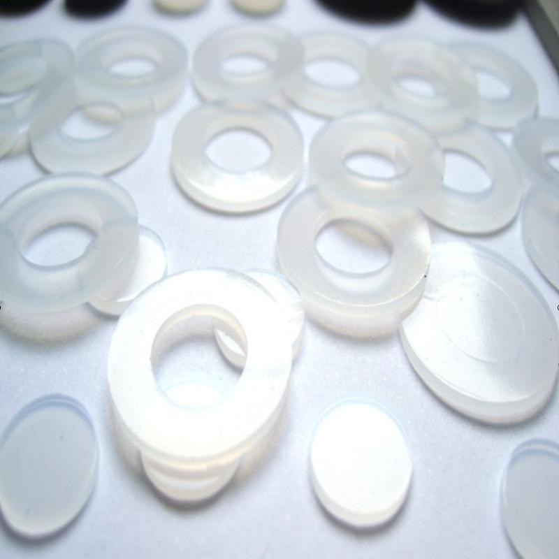 供应泉州透明硅胶垫 半球形胶垫图片