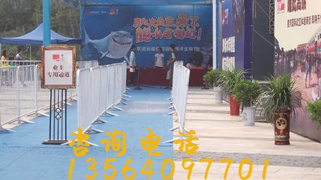 供应上海房产公司活动铁马租赁，上海检票口铁马制作厂家