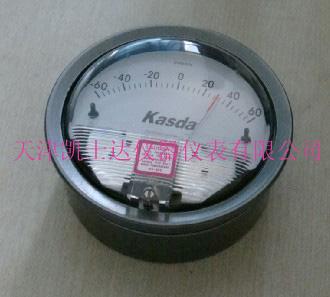 天津K2000指针式气体差压表，测洁净厂房正负压差 凯士达仪表图片