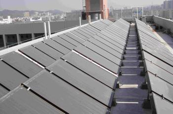 上海市太阳能+空气源热泵厂家供应太阳能热水工程 多元复合解决方案 太阳能热水器厂家 上海太阳能