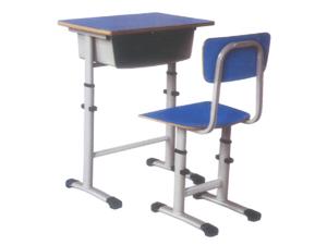 沧州市升降式钢木课桌椅HXK008厂家供应升降式钢木课桌椅HXK008