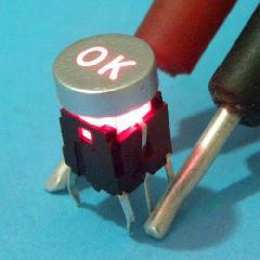6X6轻触带灯开关高品质ROHS产品想批发