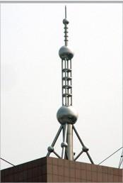 广州城区建筑楼顶不锈钢工艺塔批发
