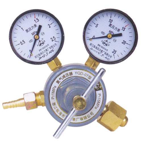 供应氮气减压器 气体压力表，气体减压阀