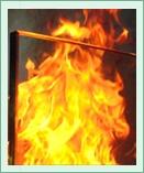 供应单片铯钾防火玻璃厂家，江西特纳单片铯钾防火玻璃厂家图片