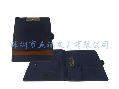 供应珠海酒店文件夹定制，定做广州文件夹，专业布料文件夹工厂