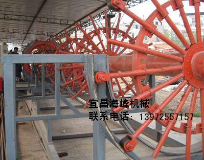供应宜昌海峰专业桥路桩基钢筋笼滚焊机图片