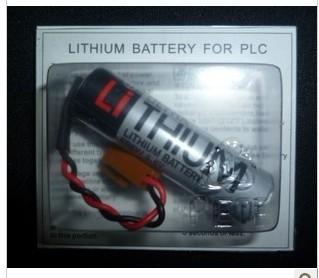 供应PLC工控锂电池东芝ER6V 3.6V锂电池 带黑色插头）图片