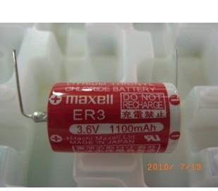 供应三菱F940用锂电池PM-20BL (MAXELL ER3) 带