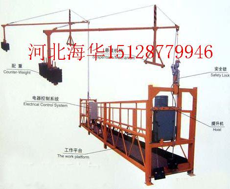 沧州市施工使用电动吊篮应该注意事项厂家