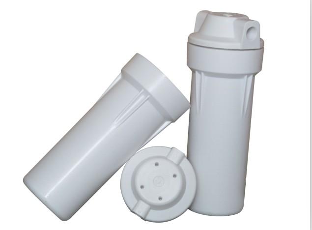 供应2分欧式白滤壳10寸 净水器滤壳 纯水机滤筒 防爆耐压滤瓶