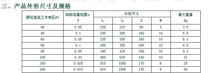 武汉市ML型高压滤波电容器厂家