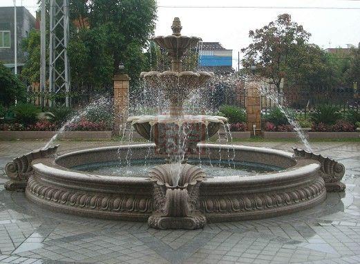 供应石雕小区广场喷泉