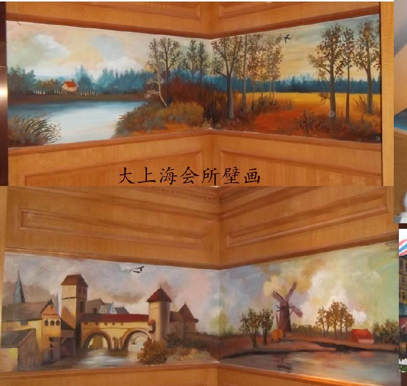 供应杭州市壁画彩绘