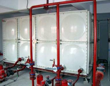 玻璃钢消防水箱，玻璃钢消防水箱安装，玻璃钢消防水箱厂家图片