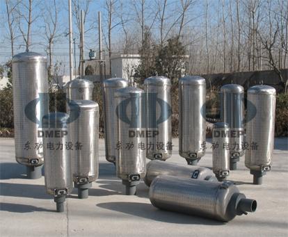 供应锅炉蒸汽排放消声器主要分有锅炉对空排消声器及安全阀排放消声器