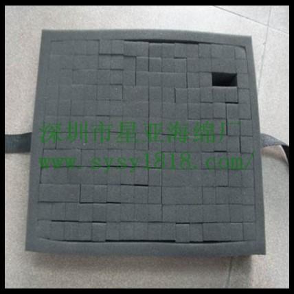 供应电子产品防震包装内衬/仪器防震海绵包装