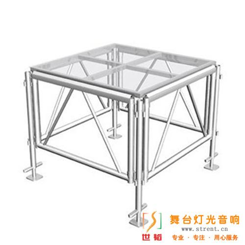 供应上海高档铝合金玻璃舞台出租搭建 专业快速 质优价廉