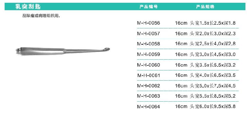 供应乳突刮匙耳乳突刮匙，北京批发销售乳突刮匙