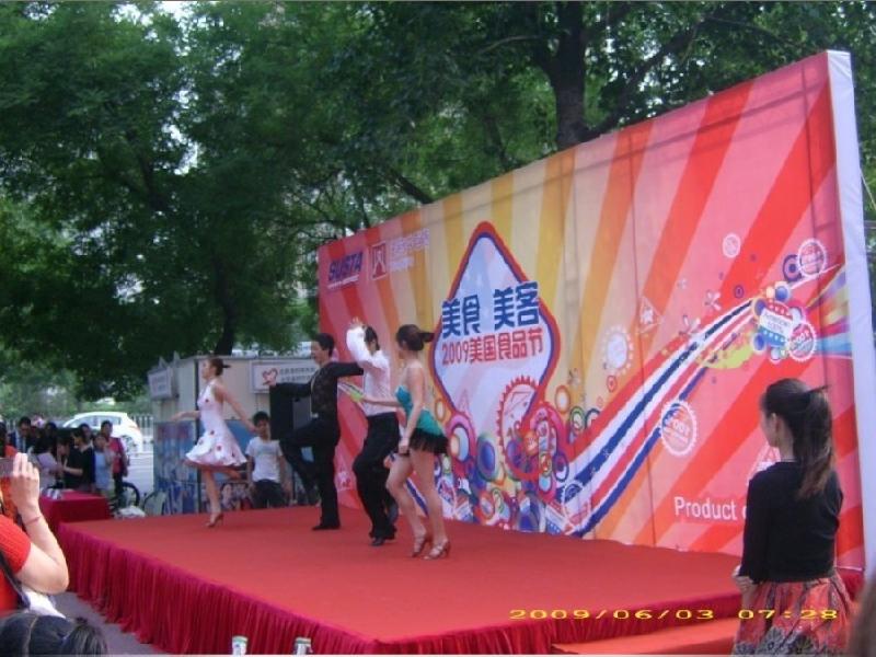 北京折叠舞台背景板搭建出租批发